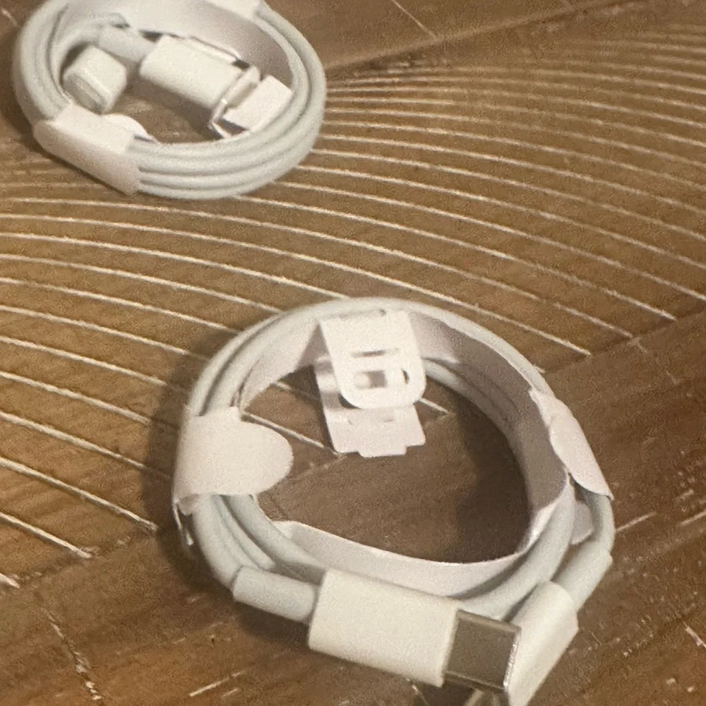 White USB-C Charging Cable - 4 Pack